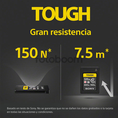 CFexpress 320GB Typ A CEA-G + 100EU CASHBACK SONY SUMMER