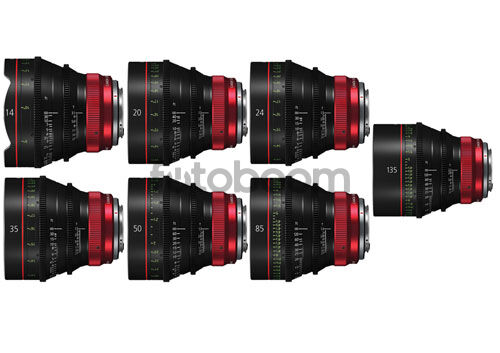 KIT CN-R LF 14/20/24/35/50/85/135mm