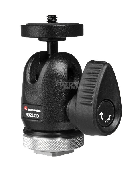 492LCD Micro Ball Head con zapata 492LCD Micro Ball Head con zapata