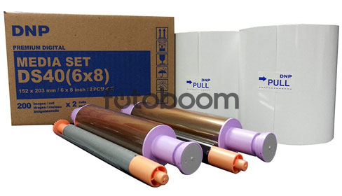 DM6840 2 Rollos 15x20 400 copias DM6840 2 Rollos 15x20 400 copias