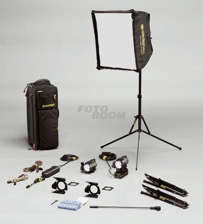 Kit Compacto Básico de 3 luces Halógenos 100W / 150W / 1000W