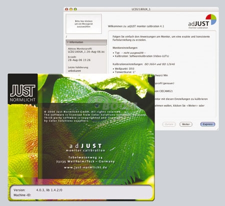 Software calibracion adJust