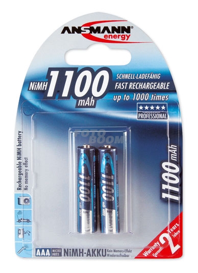 LR03-AAA-Micro 1100mAh NiMH