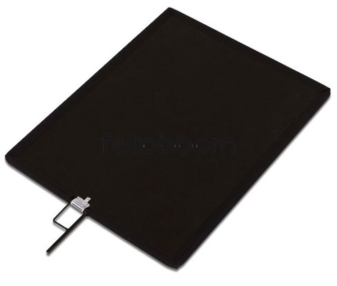 I700B Solid Black Flag 60x75cm