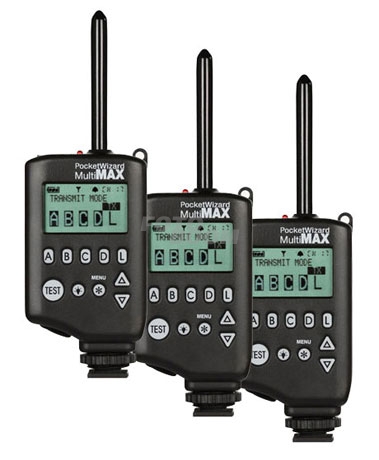 Kit 3 Pocket Wizard Multimax Kit 3 Pocket Wizard Multimax