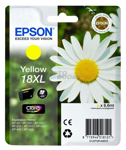 T1814 Amarillo + Alarma T1814 Amarillo + Alarma