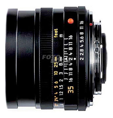 35mm f/2 Summicron-M Negro 35mm f/2 Summicron-M Negro