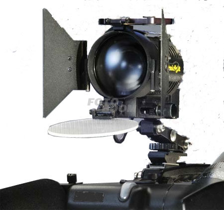 Foco Cámara DLOBA 12V+visera+difusor
