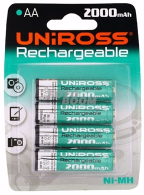 R6 AA de 2000mAh