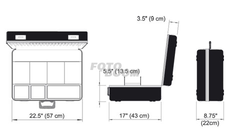 Maleta para kits KAC y KA1 Maleta para kits KAC y KA1