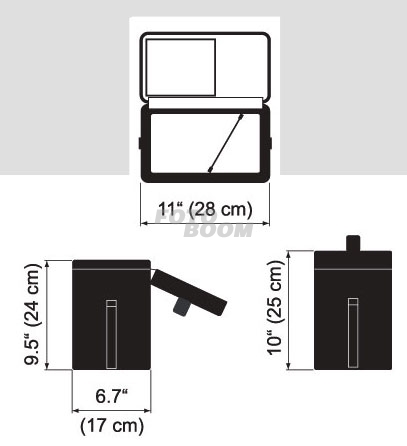 Bolsa rígida para DLH+DP1 Bolsa rígida para DLH+DP1