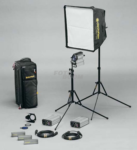 Kit S 2 focos HMI de 200W Kit S 2 focos HMI de 200W