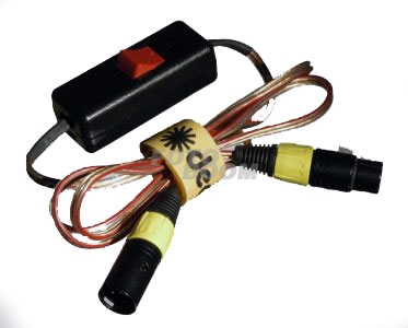 Cable de DLH4 a batería XLR4 Cable de DLH4 a batería XLR4