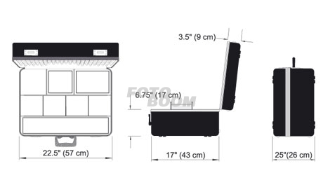 Maleta para kits K12 y K24 Maleta para kits K12 y K24