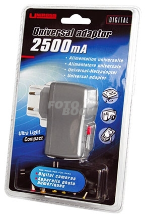 Adaptador UNIVERSAL 2500mA Adaptador UNIVERSAL 2500mA