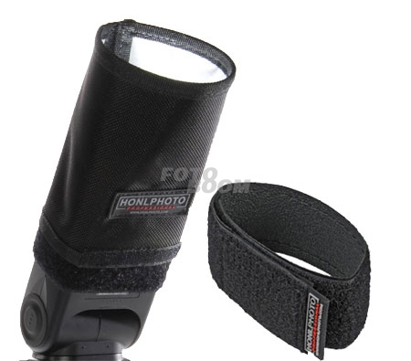 Reflector Snoot 5 Pulgadas Gris /Negro +Correa