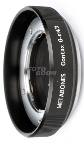 Contax G Lens a cuerpo MFT