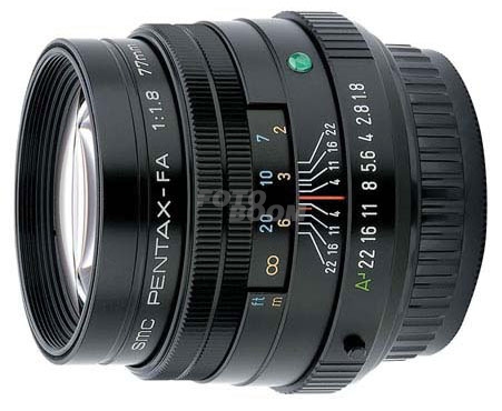 77mm f/1,8 FA Limited Edition 77mm f/1,8 FA Limited Edition