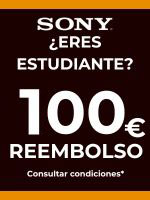 100 Euros de Cashback de Estudiantes de Sony