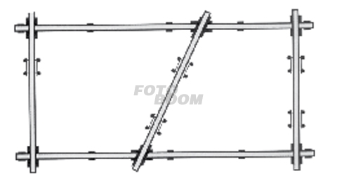 TR953 Kit Railes 3x6m