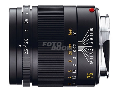 75mm f/2.5 Summarit-M Negro 75mm f/2.5 Summarit-M Negro