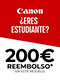 200 Euros de Cashback de Estudiantes de Canon