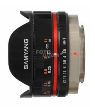 7,5mm f/3,5 UMC MFT Negro 7,5mm f/3,5 UMC MFT Negro