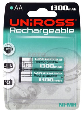 R6 AA de 1300mAh