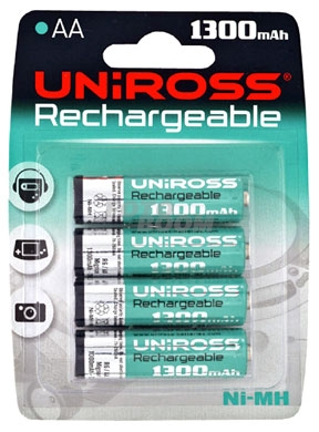 R6 AA de 1300mAh