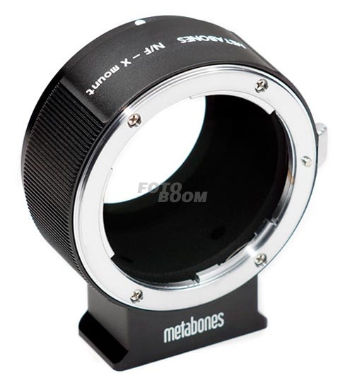 Nikon F Lens a cuerpo Fuji X