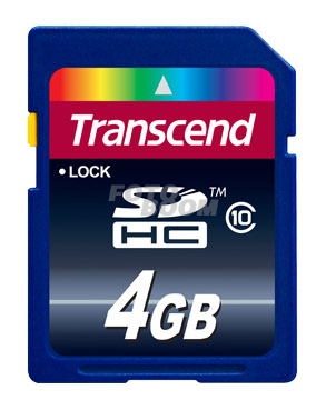 Tarjeta SDHC 4Gb Clase 10