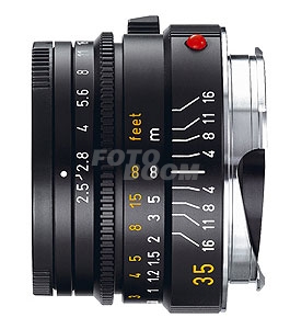 35mm f/2.5 Summarit-M Negro 35mm f/2.5 Summarit-M Negro