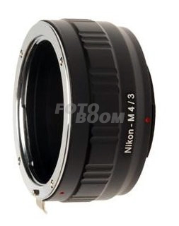 Micro 4/3 a objetivos Nikon