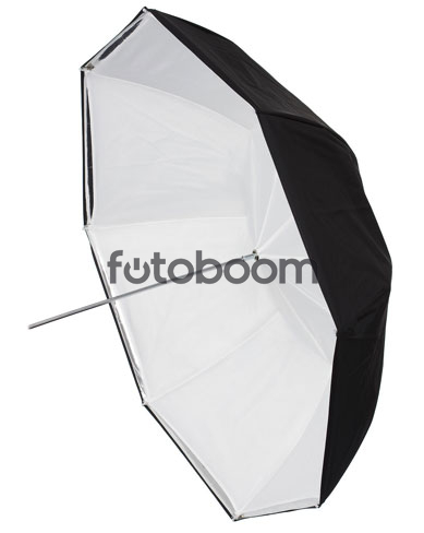 Paraguas Blanco 100 CM uso hasta 2500w.
