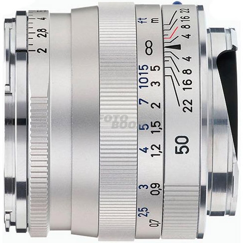 50mm f/2 ZM Planar T Plata