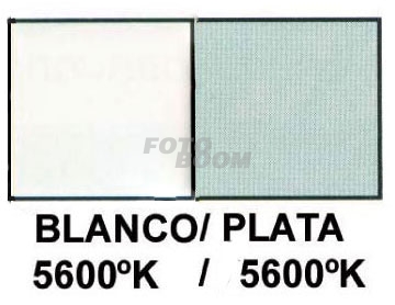 Skylite Tela Difusora Blanco/Plata 1,1x2m Skylite Tela Difusora Blanco/Plata 1,1x2m