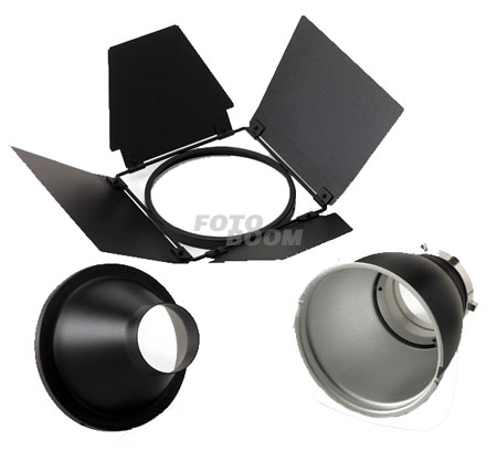 BW1882 Equipo Reflector S + Snoot + Viseras BW1882 Equipo Reflector S + Snoot + Viseras