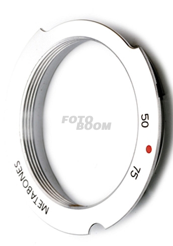 L39 Lens (50-75mm) a cuerpo Leica M Lens con adaptador 6-Bit L39 Lens (50-75mm) a cuerpo Leica M Lens con adaptador 6-Bit