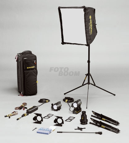 Kit Compacto Estándar de 3 luces Halógenos 100W / 150W / 1000W Kit Compacto Estándar de 3 luces Halógenos 100W / 150W / 1000W