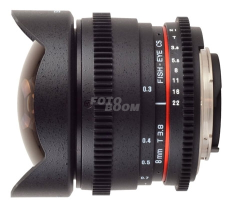8mm f/3.8 VDSLR CSII Canon 8mm f/3.8 VDSLR CSII Canon