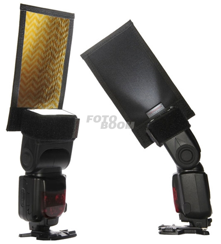 Reflector 4 x 7,5 Gobo Oro / Plata Negro Reflector 4 x 7,5 Gobo Oro / Plata Negro
