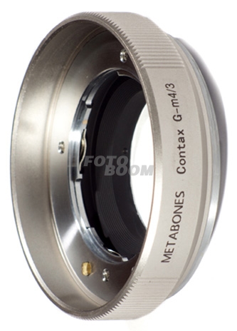 Contax G Lens a cuerpo MFT (Dorado)