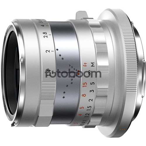35mm f/1.4 Simera Canon RF Mount Plata 35mm f/1.4 Simera Canon RF Mount Plata