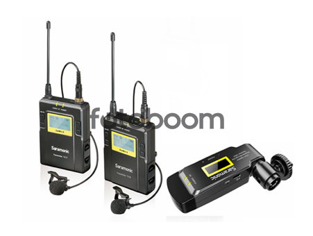 UwMic9 Kit8 (TX9 +TX9 +RX9- XLR9) (UHF Wireless Microphone) UwMic9 Kit8 (TX9 +TX9 +RX9- XLR9) (UHF Wireless Microphone)