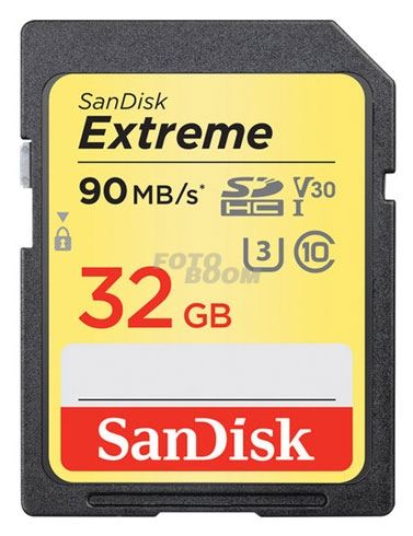 Secure Digital SDHC 32GB V30 90Mb/s