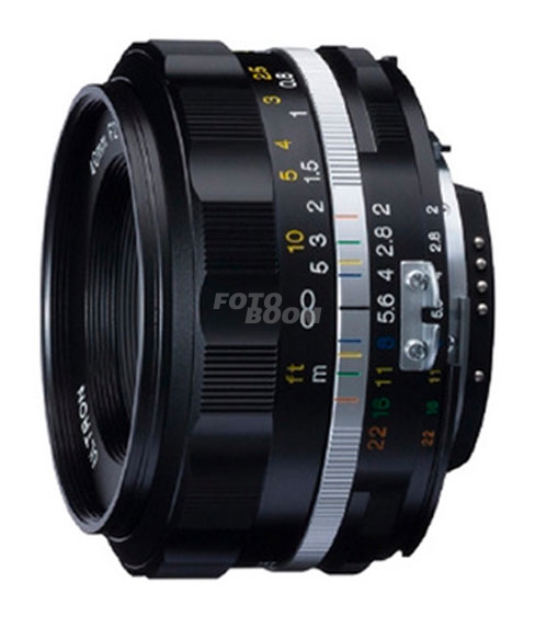 40mm f/2 Ultron SLII-S AIS Negro Nikon