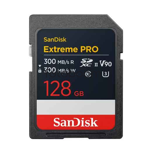 SD UHS-II 128GB V90 300MB/s SD UHS-II 128GB V90 300MB/s