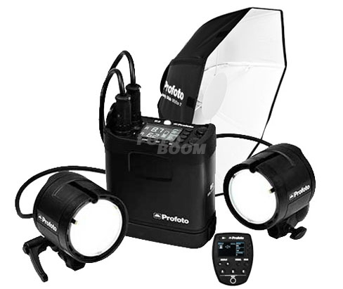 B2 250 AirTTL Kit Location + Air Remote TTL-C + Beauty Dish Blanco + Speedring