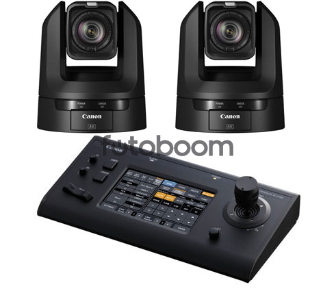 Kit 2x CR-N100 BK + RC-IP100 Kit 2x CR-N100 BK + RC-IP100
