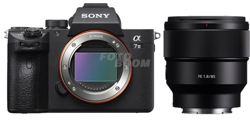 Alpha A7MIII + 85mm f/1.8 FE - BLACK FRIDAY SONY